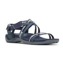 Merrell Sandal Terran 3 Cush Lattice Nubuck Leather Navy Blue Women